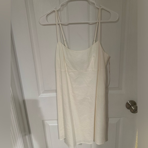 Forever 21 Off-White Spaghetti Strap Dress Size Small. - Picture 2 of 3
